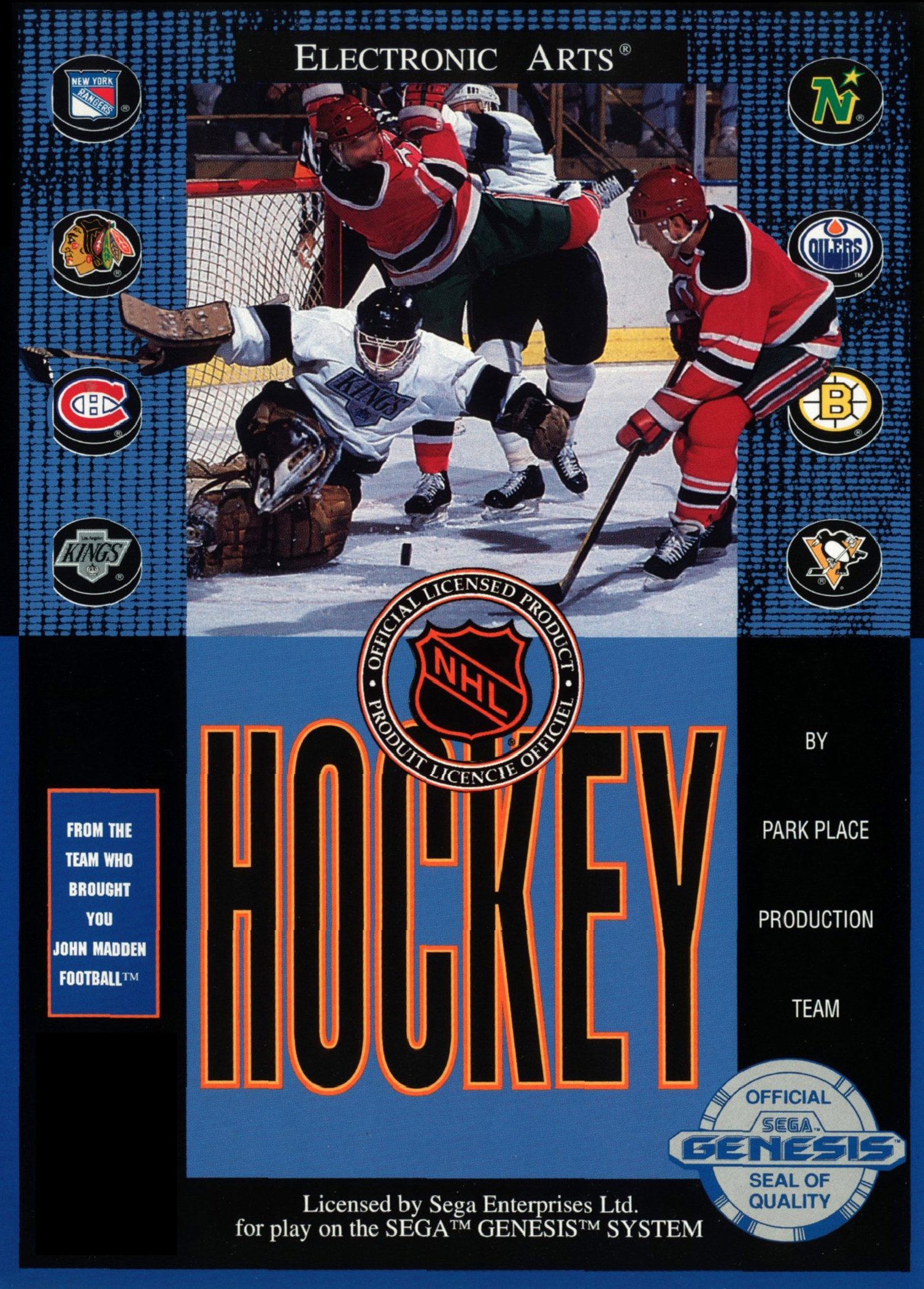 NHL Hockey on the Sega Genesis Perhaps the greatest couch co-op in